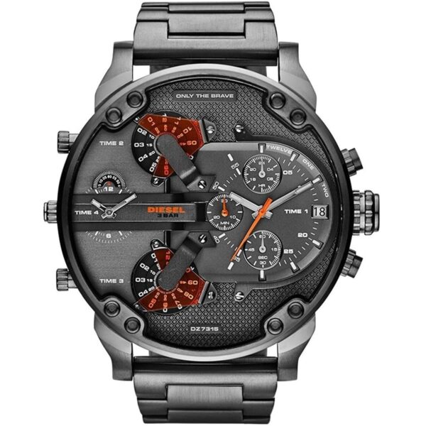 Original-Diesel-Watch-Men-Mr.Daddy-DZ7315-black-stainless-steel-black