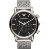 Original-Emporio-Armani-Watch-Men-Luigi-AR1808-black-stainless-steel-silver