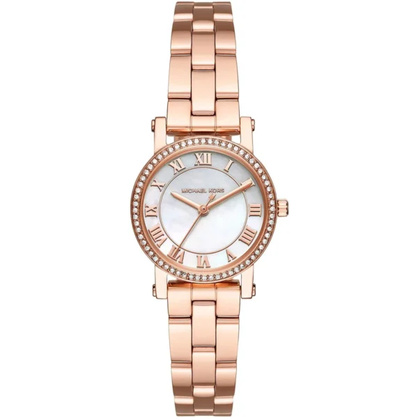 mk3558-michael-kors-watch-women-mother-of-pearl-white-dial-metal-stainless-steel-rose-gold-strap-quartz-battery-analog-three-hand-norie-petite