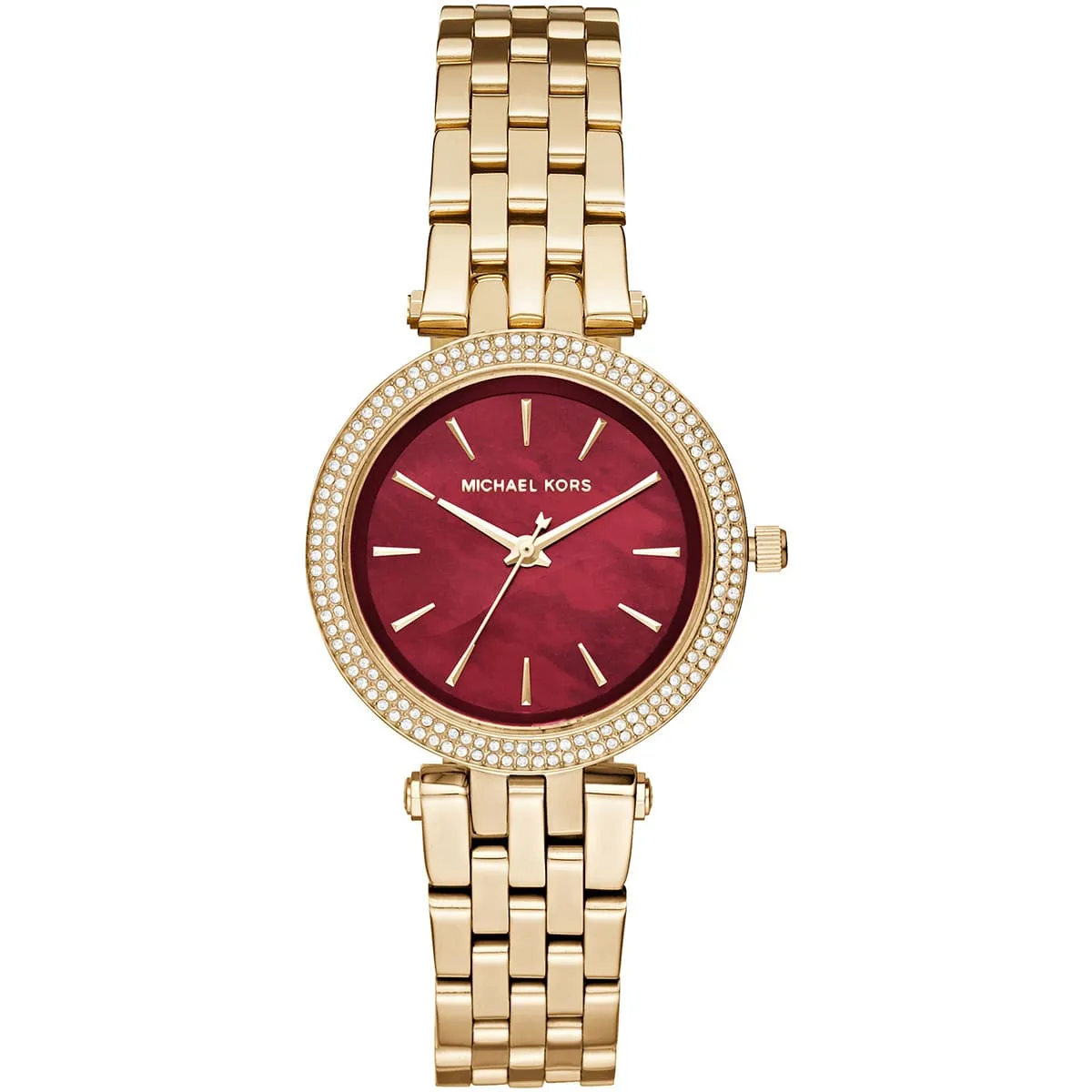 mk3583-michael-kors-watch-women-mother-of-pearl-red-dial-metal-stainless-steel-gold-strap-quartz-battery-analog-three-hand-darci-mini