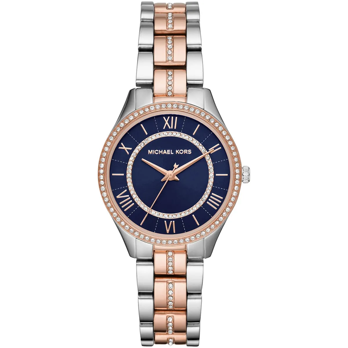 mk3929-michael-kors-watch-women-crystals-blue-dial-metal-stainless-steel-silver-rose-gold-two-tone-strap-quartz-battery-analog-three-hand-lauryn