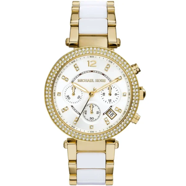 mk6119-michael-kors-chronograph-watch-women-white-dial-metal-stainless-steel-golden-strap-quartz-battery-analog-crystals-parker