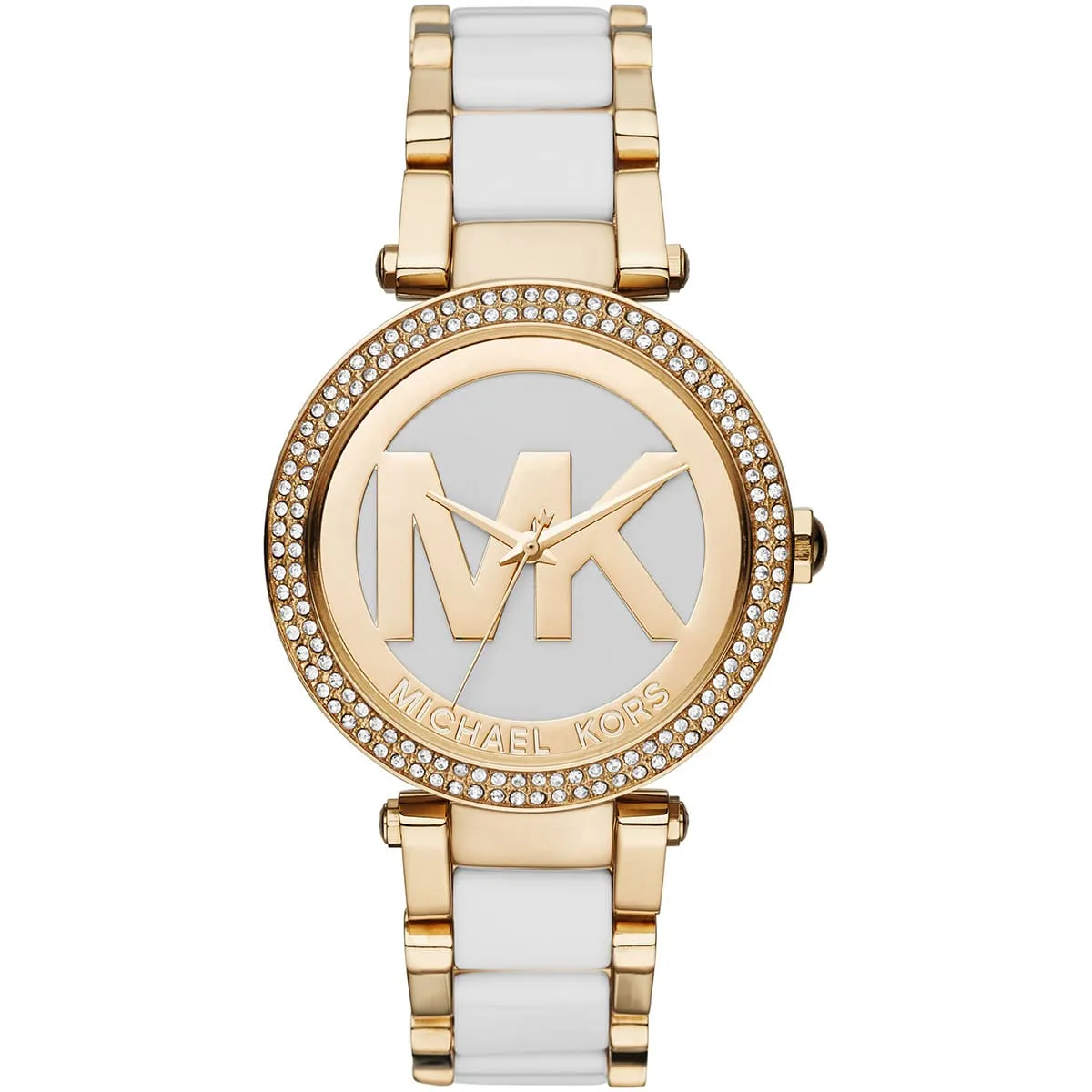 mk6313-michael-kors-watch-women-mk-logo-crystals-silver-dial-multi-gold-white-strap-quartz-battery-analog-three-hand-parker