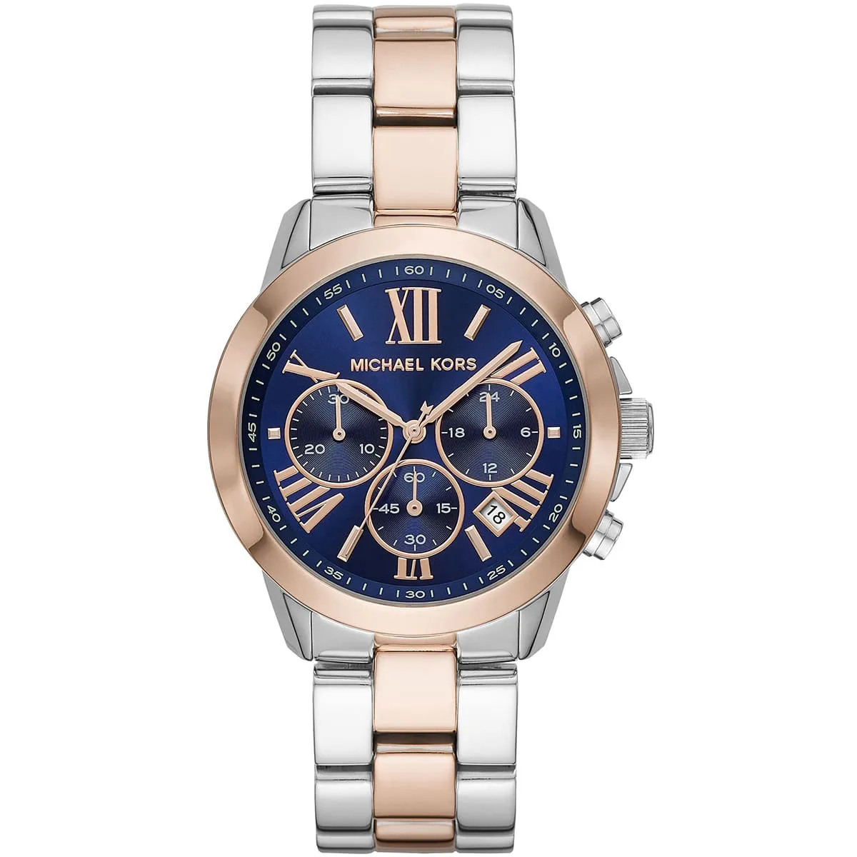 mk6389-michael-kors-watch-women-blue-dial-metal-stainless-steel-silver-rose-gold-two-tone-strap-quartz-battery-analog-chronograph-bradshaw