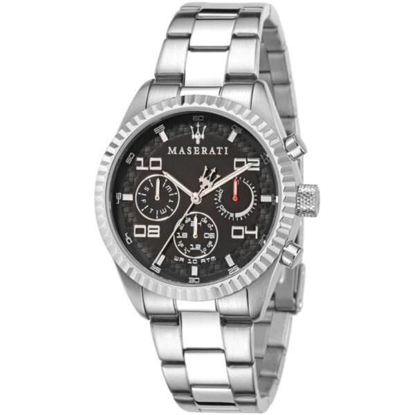 r8853100012-maserati-watch-men-black-dial-metal-stainless-steel-silver-strap-quartz-battery-analog-day-date-month-wr-10-atm-competizione