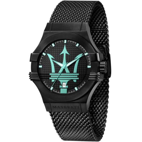 r8853144002-maserati-watch-men-black-dial-metal-stainless-steel-mesh-strap-quartz-battery-analog-three-hand-potenza