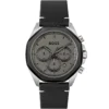 1514014-hugo-boss-watch-men-gray-dial-leather-black-strap-quartz-battery-analog-chronograph-cloud Hugo Boss Watch For Men 1514014