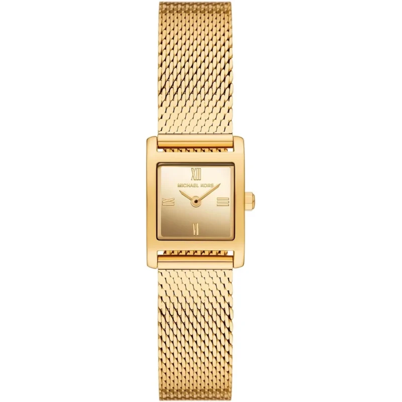 michael-kors-mk4959-women-watch-original-gold-dial-golden-metal-mesh-strap-square-egypt Michael Kors Watch For Women MK4959