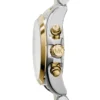 mk5974-michael-kors-watch-women-white-dial-stainless-steel-metal-silver-gold-two-tone-strap-quartz-analog-chronograph-bradshaw_4 Michael Kors Watch For Women MK5974