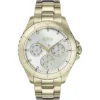 1502445-hugo-boss-watch-women-silver-dial-metal-stainless-gold-strap-quartz-battery-analog-three-hand-premiere Hugo Boss Watch For Women 1502445