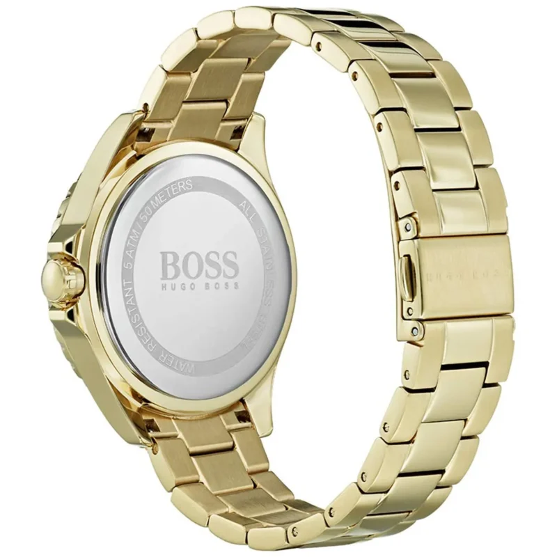 1502445-hugo-boss-watch-women-silver-dial-metal-stainless-gold-strap-quartz-battery-analog-three-hand-premiere_7 Hugo Boss Watch For Women 1502445