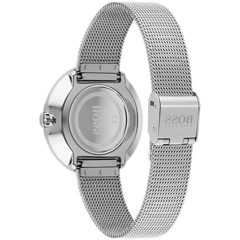 1502546-hugo-boss-watch-women-crystals-silver-dial-metal-stainless-mesh-strap-quartz-battery-analog-three-hand-praise_4 Hugo Boss Watch For Women 1502546