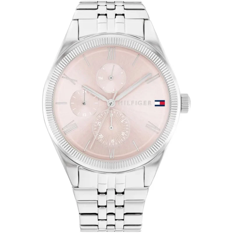 1782590-tommy-hilfiger-watch-women-pink-dial-metal-stainless-steel-silver-strap-quartz-battery-analog-monica Tommy Hilfiger Watch For Women 1782590