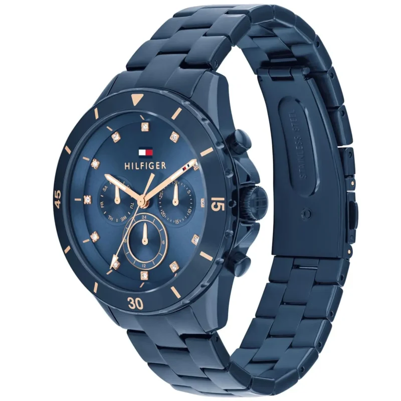 1782743-tommy-hilfiger-watch-women-blue-dial-metal-stainless-steel-strap-quartz-analog-mellie_2 Tommy Hilfiger Watch For Women 1782743