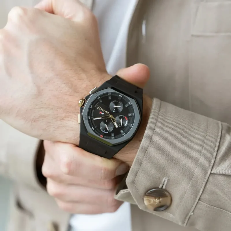 1792120-tommy-hilfiger-watch-men-black-dial-rubber-strap-quartz-analog-neo_11 Tommy Hilfiger Watch For Men 1792120