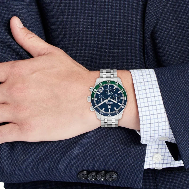 1792185-tommy-hilfiger-watch-chronograph-men-blue-dial-metal-stainless-steel-silver-strap-quartz-analog-th85_7 Tommy Hilfiger Watch For Men 1792185