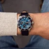 1792187-tommy-hilfiger-watch-chronograph-men-blue-dial-leather-navy-strap-quartz-analog-th85_4 Tommy Hilfiger Watch For Men 1792187