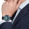 1792187-tommy-hilfiger-watch-chronograph-men-blue-dial-leather-navy-strap-quartz-analog-th85_7 Tommy Hilfiger Watch For Men 1792187