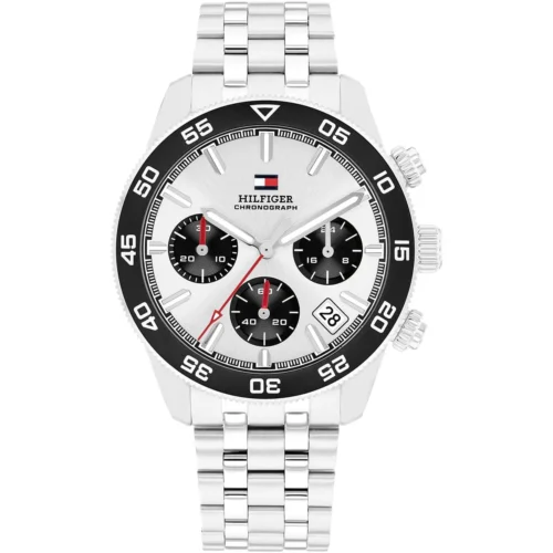 1792215-tommy-hilfiger-watch-men-silver-dial-metal-stainless-steel-strap-quartz-analog-chronograph-th85 Tommy Hilfiger Watch For Men 1792215