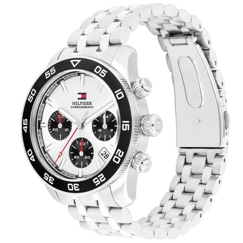 1792215-tommy-hilfiger-watch-men-silver-dial-metal-stainless-steel-strap-quartz-analog-chronograph-th85_2 Tommy Hilfiger Watch For Men 1792215