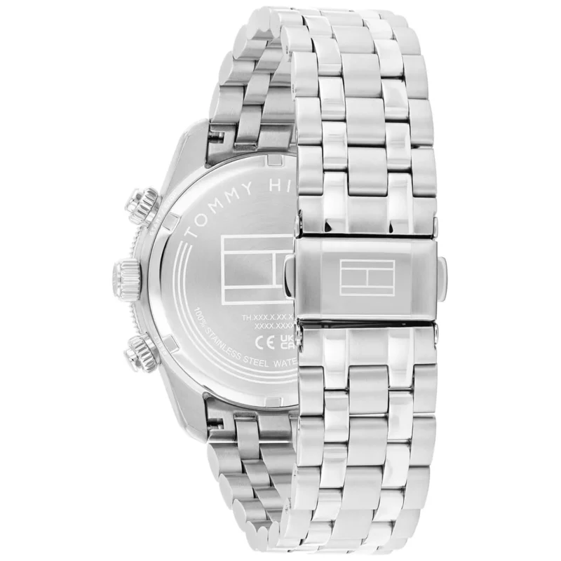 1792215-tommy-hilfiger-watch-men-silver-dial-metal-stainless-steel-strap-quartz-analog-chronograph-th85_3 Tommy Hilfiger Watch For Men 1792215
