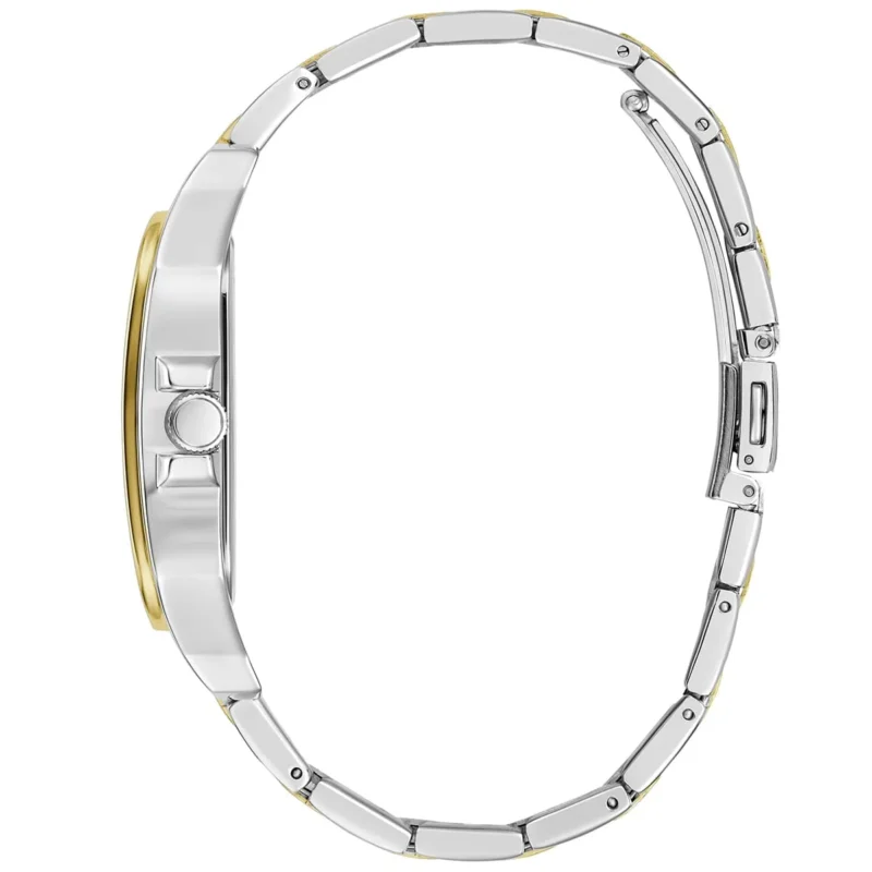 gw0631g1-guess-watch-men-square-green-dial-metal-stainless-steel-silver-gold-strap-quartz-battery-analog-dress_5 Guess Watch For Men GW0631G1