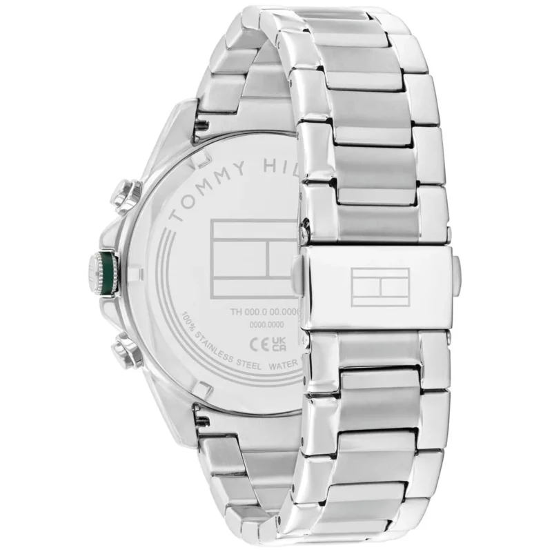 1710651-tommy-hilfiger-watch-men-green-dial-metal-stainless-steel-silver-strap-quartz-analog-lars_3 Tommy Hilfiger Watch For Men 1710651
