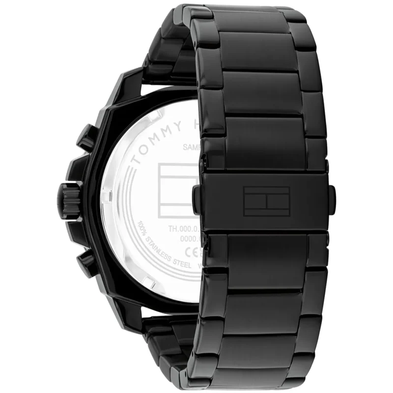 1710690-tommy-hilfiger-watch-men-black-dial-metal-stainless-steel-strap-quartz-analog-morga_4 Tommy Hilfiger Watch For Men 1710690