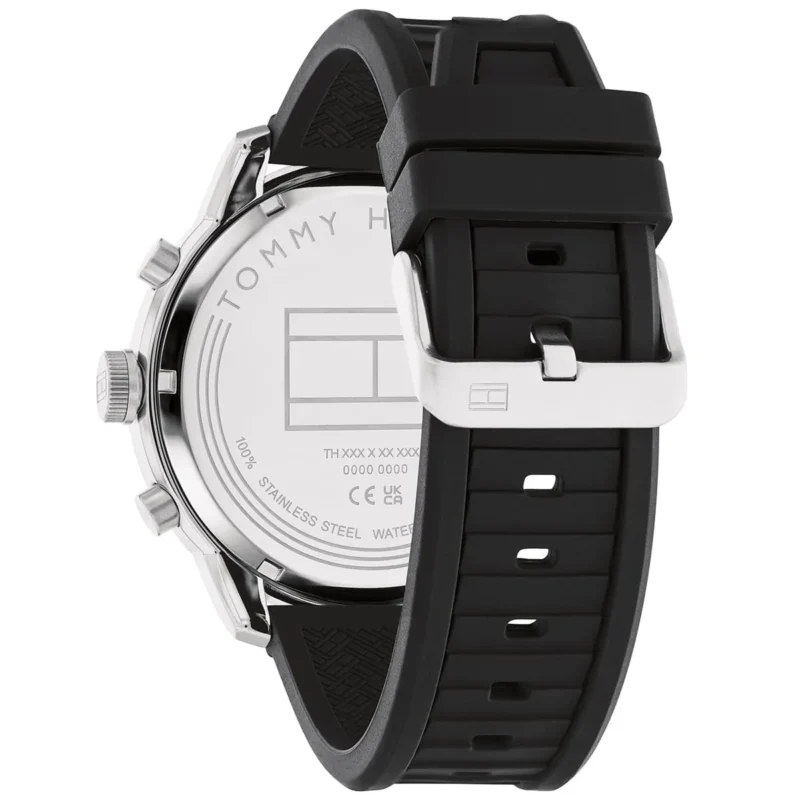1792074-tommy-hilfiger-watch-men-black-dial-rubber-strap-quartz-battery-analog-wild_3 Tommy Hilfiger Watch For Men 1792074
