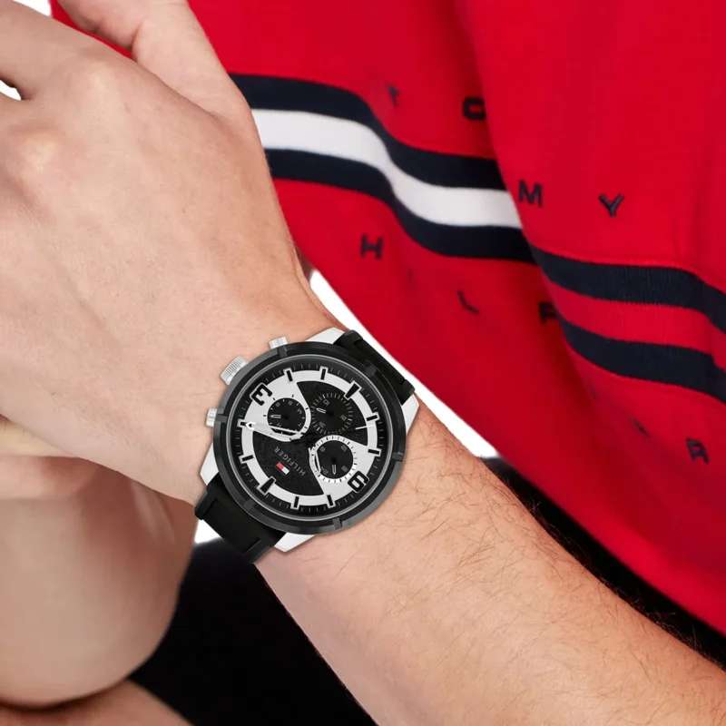 1792074-tommy-hilfiger-watch-men-black-dial-rubber-strap-quartz-battery-analog-wild_4 Tommy Hilfiger Watch For Men 1792074