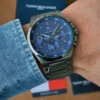 1792089-tommy-hilfiger-watch-men-blue-dial-metal-stainless-steel-gray-strap-quartz-battery-analog-dexter_4 Tommy Hilfiger Watch For Men 1792089