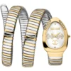 jc1l230m0065-just-cavalli-watch-signature-snake-women-silver-dial-gold-stainless-steel-strap-triple-wrap-crystals-two-tone Just Cavalli Watch For Women JC1L230M0065