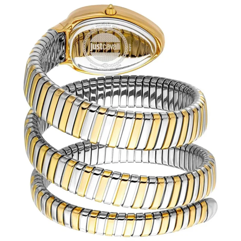 jc1l230m0065-just-cavalli-watch-signature-snake-women-silver-dial-gold-stainless-steel-strap-triple-wrap-crystals-two-tone_2 Just Cavalli Watch For Women JC1L230M0065