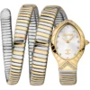 jc1l248m0055-just-cavalli-watch-signature-snake-women-silver-dial-gold-stainless-steel-strap-triple-wrap-crystals-two-tone Just Cavalli Watch For Women JC1L248M0055