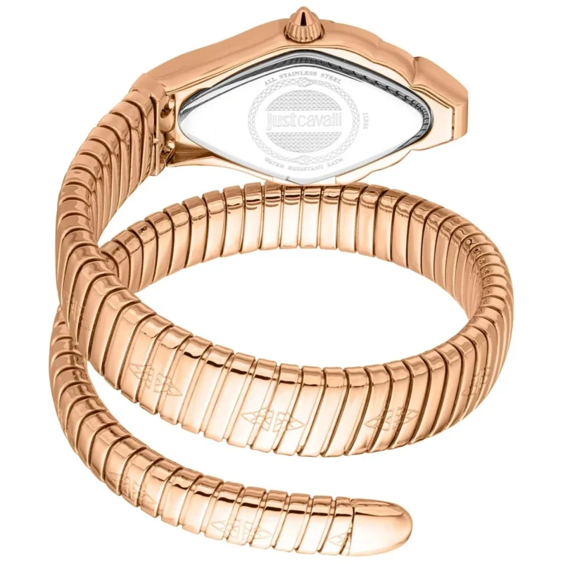 jc1l306m0055-just-cavalli-watch-signature-snake-women-green-dial-rose-gold-stainless-steel-strap-double-wrap-bracelet-crystals_2 Just Cavalli Watch For Women JC1L306M0055